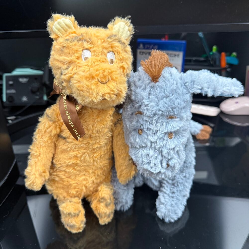 Disney Baby Classic Tigger & Eeyore Soft Plush Stuffed Animal Winnie the Pooh